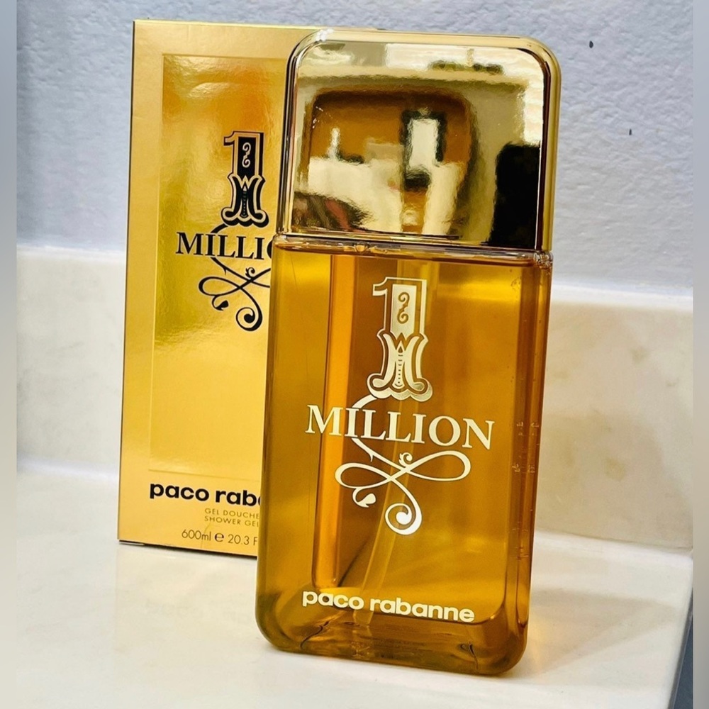 1 Million By Paco Rabanne Shower Gel With Pump 20.3 OZ / 600 ML For Men